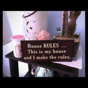 $10. Novelty Home Decor Sign.